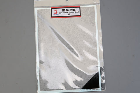 Hobby Design HD04-0196 1/24 Carbon-pattern decal (L)