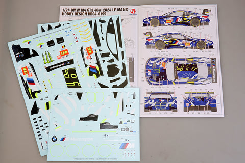 Hobby Design HD04-0199 1/24 BMW M4 GT3 #46 2024 Le Mans