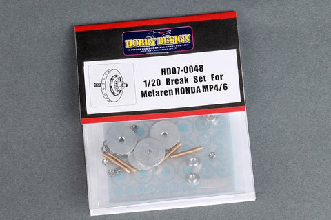 Hobby Design HD07-0048 1/20 MP4/6 F1 Brake Set (Metal + Photo-etched Parts)