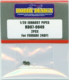 Hobby Design HD07-0049 1/20 Exhaust pipe for Ferrari 248 F1