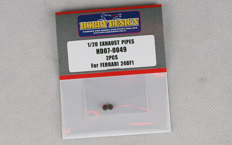Hobby Design HD07-0049 1/20 Exhaust pipe for Ferrari 248 F1