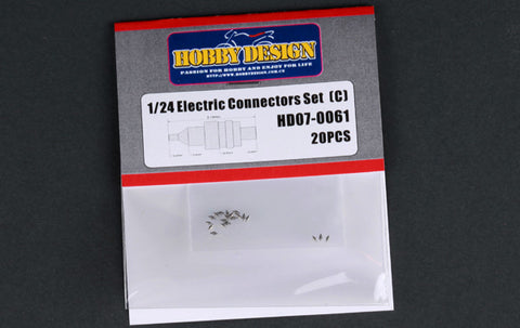Hobby Design HD07-0061 1/24 Electrical Connector Set ©