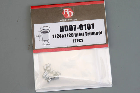 Hobby Design HD07-0101 1/24・1/20 Inlet trumpet