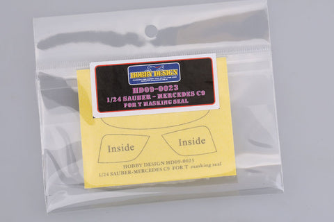 Hobby Design HD09-0023 1/24 Sauber Mercedes C9 (for Tamiya) Masking Stickers