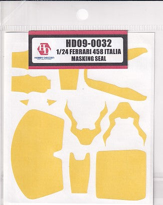 Hobby Design HD09-0032 1/24 Ferrari 458 Italia Masking Stickers