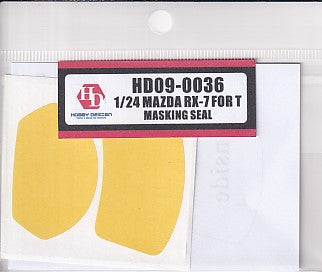 Hobby Design HD09-0036 1/24 Mazda RX-7 (Tamiya FD) Masking Stickers