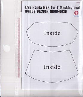 Hobby Design HD09-0039 1/24 Honda NSX (for Tamiya) Masking Stickers