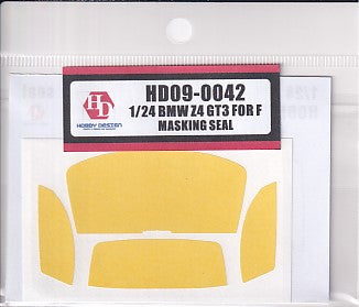 Hobby Design HD09-0042 1/24 BMW Z4 GT3 Masking Stickers for F