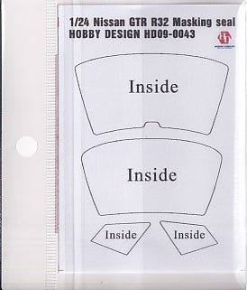 Hobby Design HD09-0043 1/24 Nissan GT-R R32 (for Tamiya) Masking Stickers