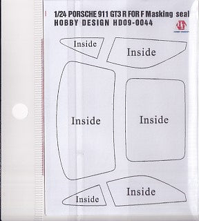 Hobby Design HD09-0044 1/24 Porsche 911 GT3 R (for Fujimi) Masking Stickers