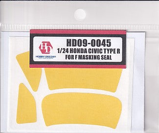 Hobby Design HD09-0045 1/24 Honda Civic Type R (for Fujimi) Masking Stickers