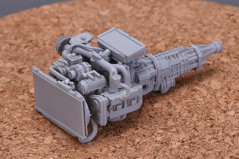 Hobby Design HD03-0381 1/24 Subaru Impreza EJ20 Engine Kit (Resin + Photo-etched Parts)
