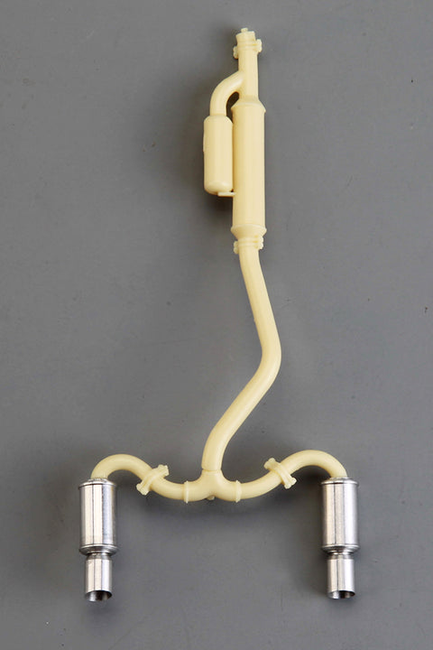 Hobby Design HD03-0641 1/24 GR86 HKS Exhaust Pipe (Resin + Metal Parts)