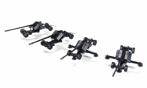 Bunker Studio BK35006 1/350 WWII German 12.8cm PAK 44 Heavy Anti-Tank Guns