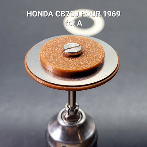 Khaled Model D004 1/12 Metal Disc Brake for 1969 Honda CB750 FOUR Motorcycle (for Aoshima kit)