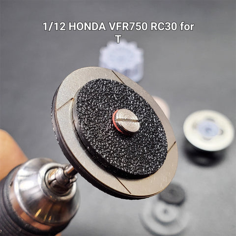 Khaled Model D011 1/12 Metal Disc Brakes for Honda VFR750R (RC30) (for Tamiya kit)