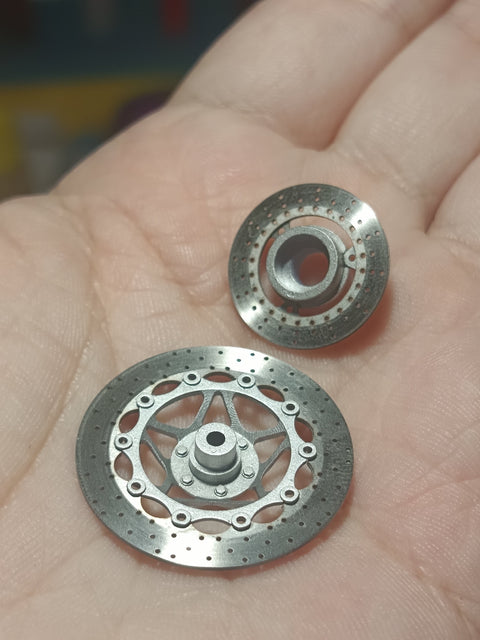 Khaled Model D013 1/12 Metal Disc Brakes for Yamaha FZR750R OW01 (for Tamiya)