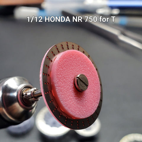 Khaled Model D015 1/12 Metal Disc Brakes for Honda NR750 (for Tamiya)