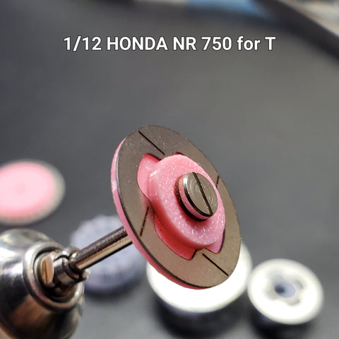 Khaled Model D015 1/12 Metal Disc Brakes for Honda NR750 (for Tamiya)