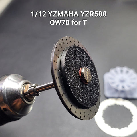 Khaled Model D017 1/12 Metal Disc Brakes for Yamaha YZR500 OW70 Motorcycle (for Tamiya)