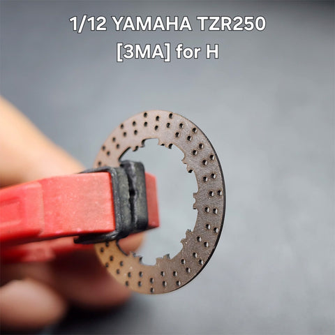 Khaled Model D028 1/12 Metal Disc Brakes for Yamaha TZR250 [3MA] (for Hasegawa kit)