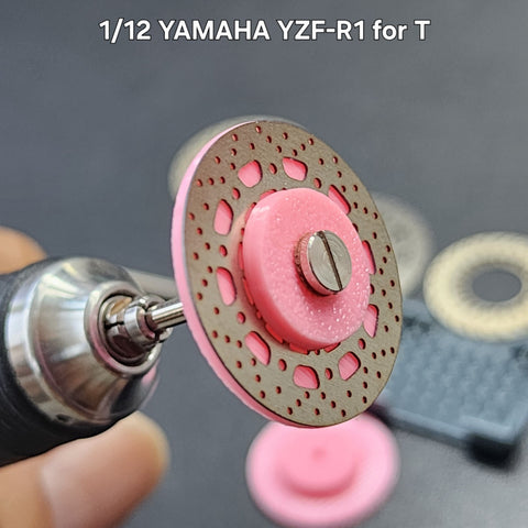 Khaled Model D031 1/12 Metal Disc Brakes for Yamaha YZF-R1 (for Tamiya)