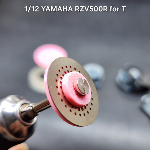 Khaled Model D032 1/12 Metal Disc Brakes for Yamaha RZV500R Motorcycle (for Tamiya)