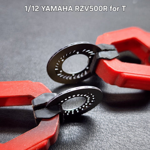 Khaled Model D032 1/12 Metal Disc Brakes for Yamaha RZV500R Motorcycle (for Tamiya)
