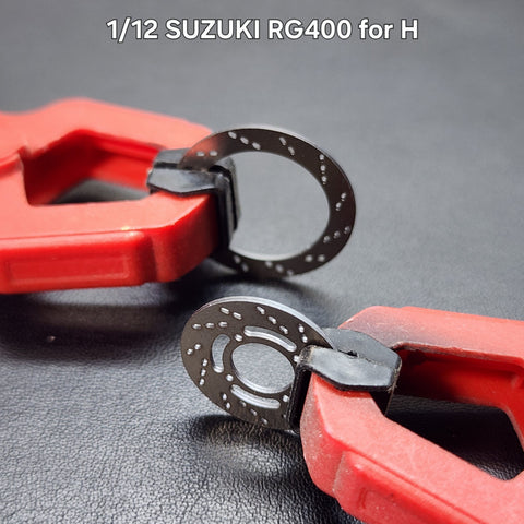 Khaled Model D034 1/12 Metal Disc Brakes for Suzuki RG400Γ (for Hasegawa kit)