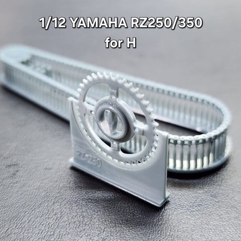Khaled Model LT055 1/12 Motorcycle Chain Set for Yamaha RZ250/350 (for Hasegawa kit)