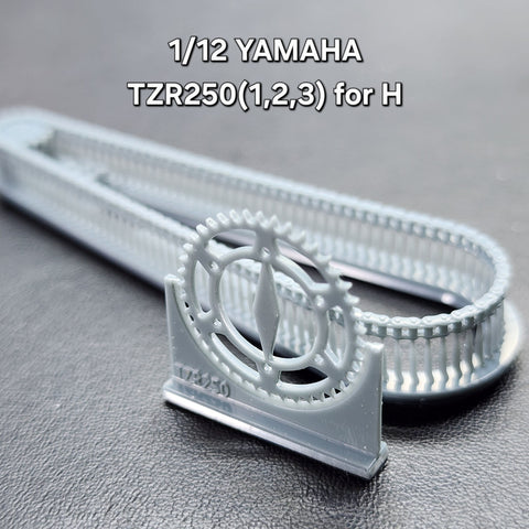 Khaled Model LT056 1/12 Motorcycle Chain Set for Yamaha TZR250 (for Hasegawa kit)