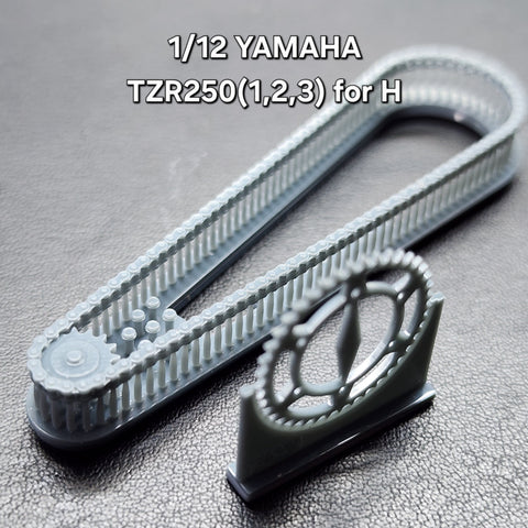 Khaled Model LT056 1/12 Motorcycle Chain Set for Yamaha TZR250 (for Hasegawa kit)