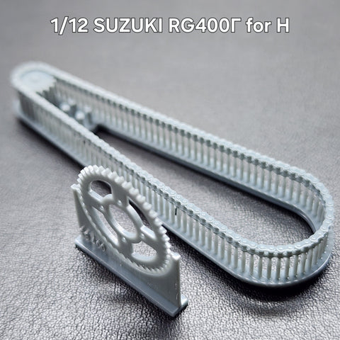 Khaled Model LT061 1/12 Motorcycle Chain Set for Suzuki RG400Γ (for Hasegawa kit)