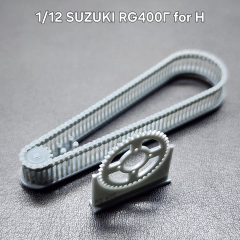 Khaled Model LT061 1/12 Motorcycle Chain Set for Suzuki RG400Γ (for Hasegawa kit)