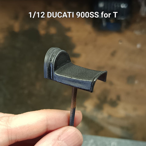 Khaled Model Q002 1/12 Motorcycle seat for Ducati 900SS (for Tamiya)