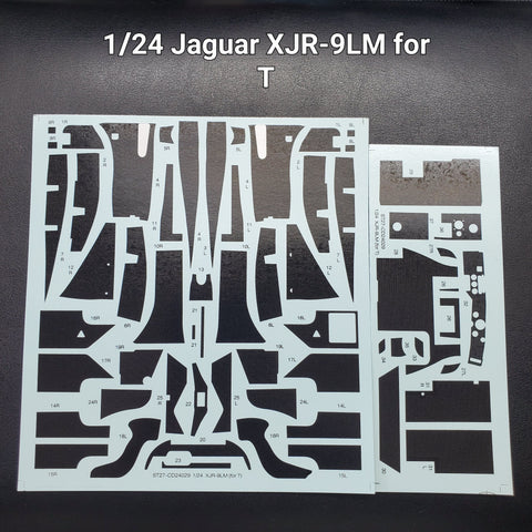 Khaled Model QS004 1/24 Jaguar XJR-9LM Le Mans Carbon Fiber Decals 24084 (for Tamiya)