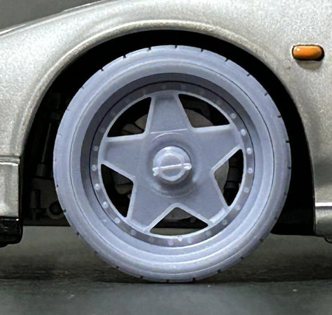 Kei Style KS-PA106 1/24 18-inch MODENA wheels (polished finish)