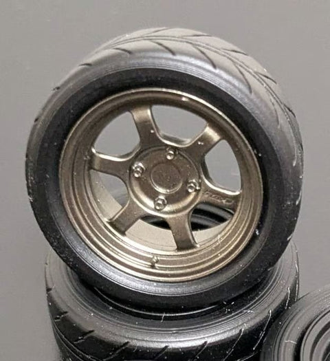 Kei Style KS-PA108 1/24 15-inch tire set exclusively for the CU18