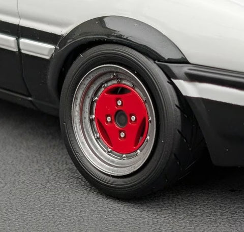 Kei Style KS-PA109 1/24 14-inch Advan A3A wheels for CU18