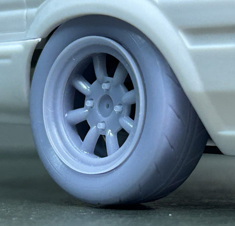 Kei Style KS-PA110 1/24 14-inch WATANABE wheels for CU18
