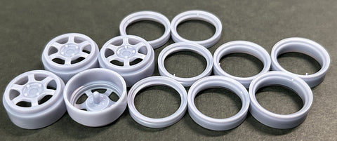Kei Style KS-PA112 1/24 15-inch TE37V wheels for CU18