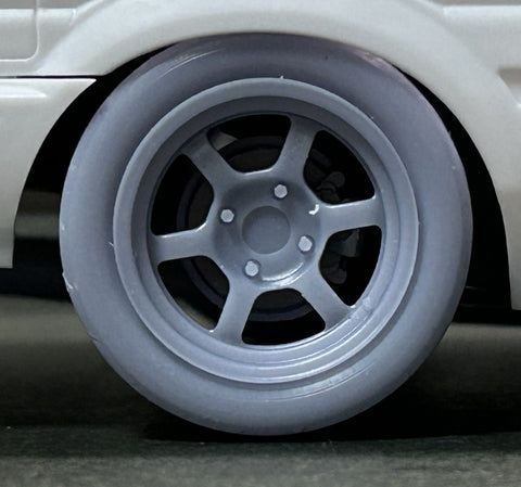 Kei Style KS-PA112 1/24 15-inch TE37V wheels for CU18