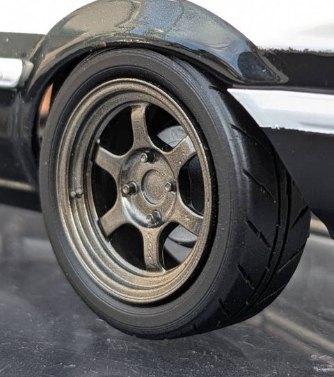 Kei Style KS-PA112 1/24 15-inch TE37V wheels for CU18