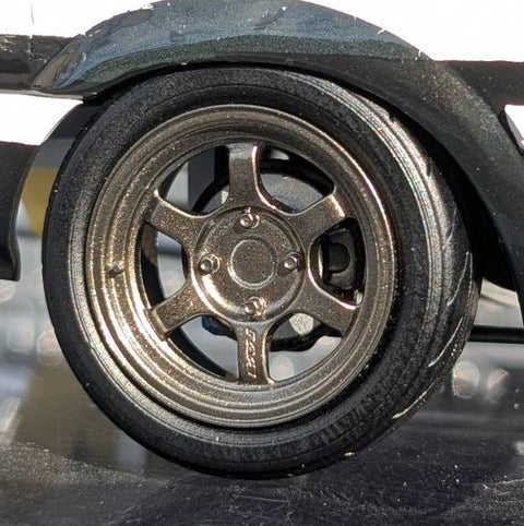Kei Style KS-PA112 1/24 15-inch TE37V wheels for CU18