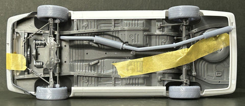 Kei Style KS-PA113 1/24 Border 304 Muffler for AE86 (compatible with Hasegawa kits)