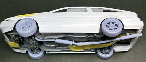 Kei Style KS-PA113 1/24 Border 304 Muffler for AE86 (compatible with Hasegawa kits)