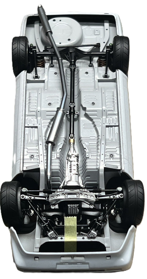 Kei Style KS-PA113 1/24 Border 304 Muffler for AE86 (compatible with Hasegawa kits)