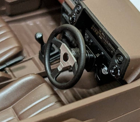 Kei Style KS-PA114 1/24 35/36mm Steering Wheel 3-Piece Set