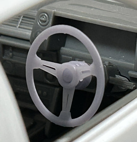 Kei Style KS-PA114 1/24 35/36mm Steering Wheel 3-Piece Set