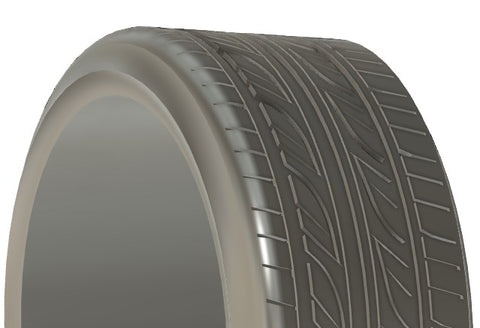 Kei Style KS-PA11 1/24 20-inch tires exclusively for the KS-CU2